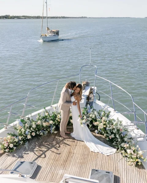 Best Sunset Times for a Yacht Wedding in Miami by Month