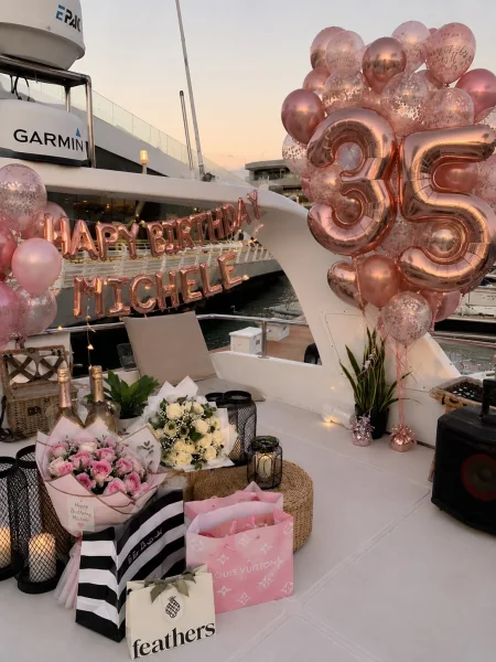 Themed Birthday Boat Party Decorations That Won't Blow Away