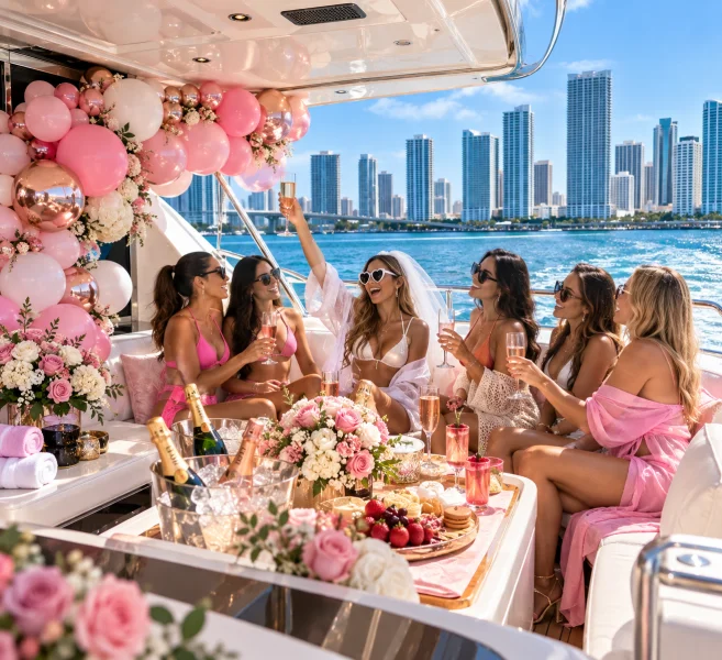 Sandbar Etiquette for a Big Bachelorette Group in Miami