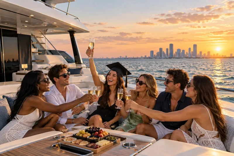 Graduation Party on a Yacht in Miami: Cost and Planning