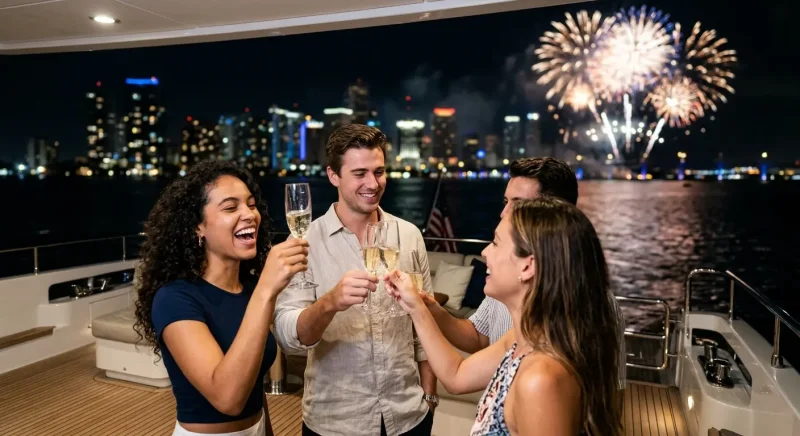 4th of July in Miami: Celebrate Onboard with BookMyBoat