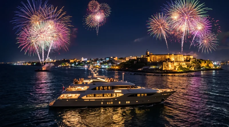 New Year's Eve Boat Charters in Puerto Rico