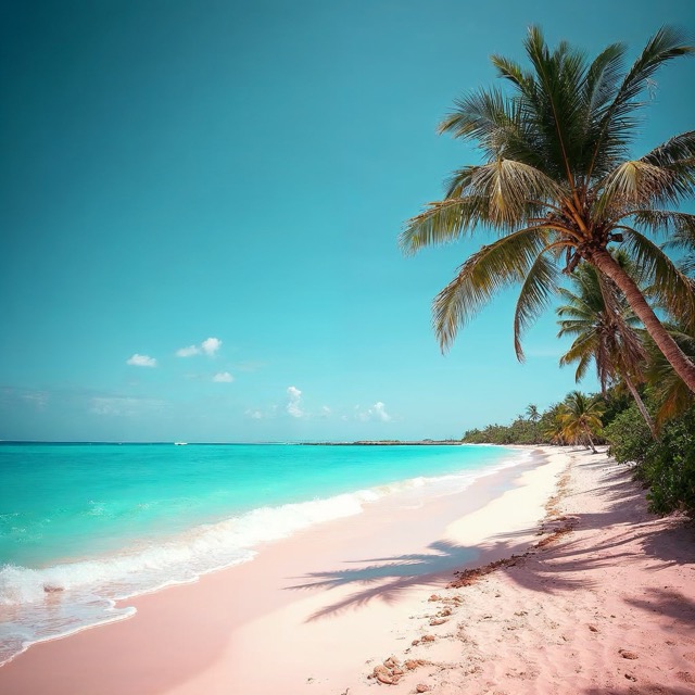 Sandbar stop in the Exumas with crystal-clear water and islands