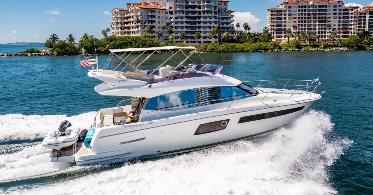 Prestige 55 ft – Caribbean Charter