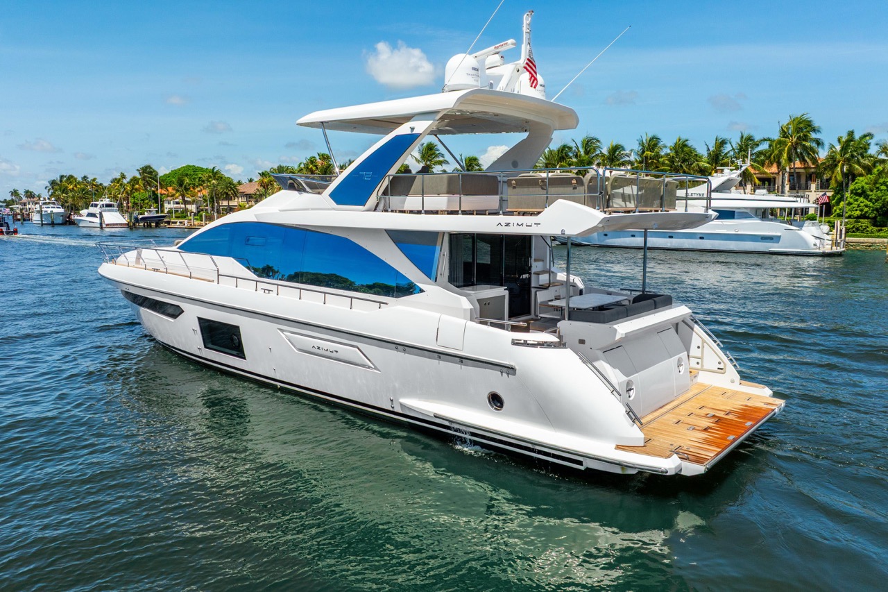 Azimut 75 ft 2021 - Bimini Charter 7 Dining area β interior