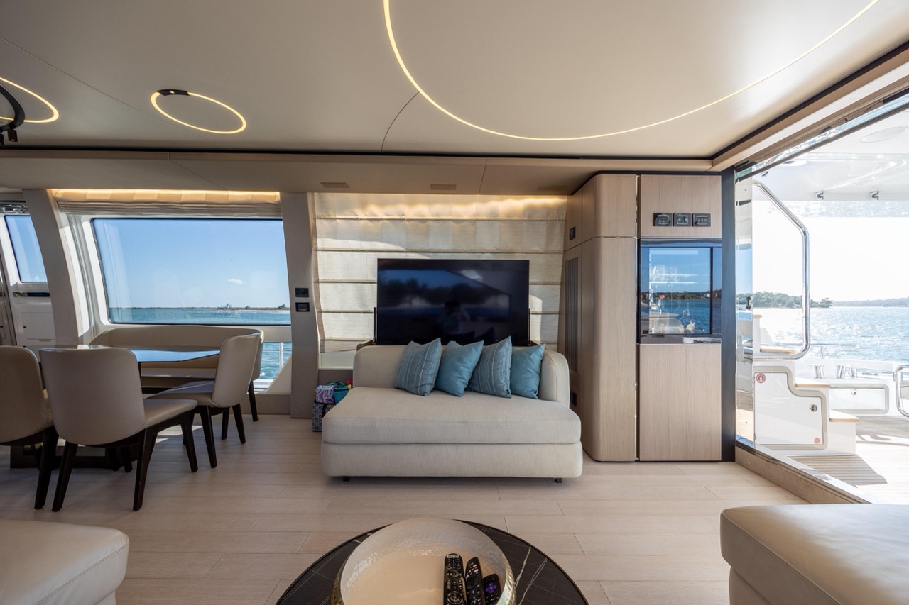 Azimut 75 ft 2021 - Bimini Charter 25 Bow lounge β alternate view