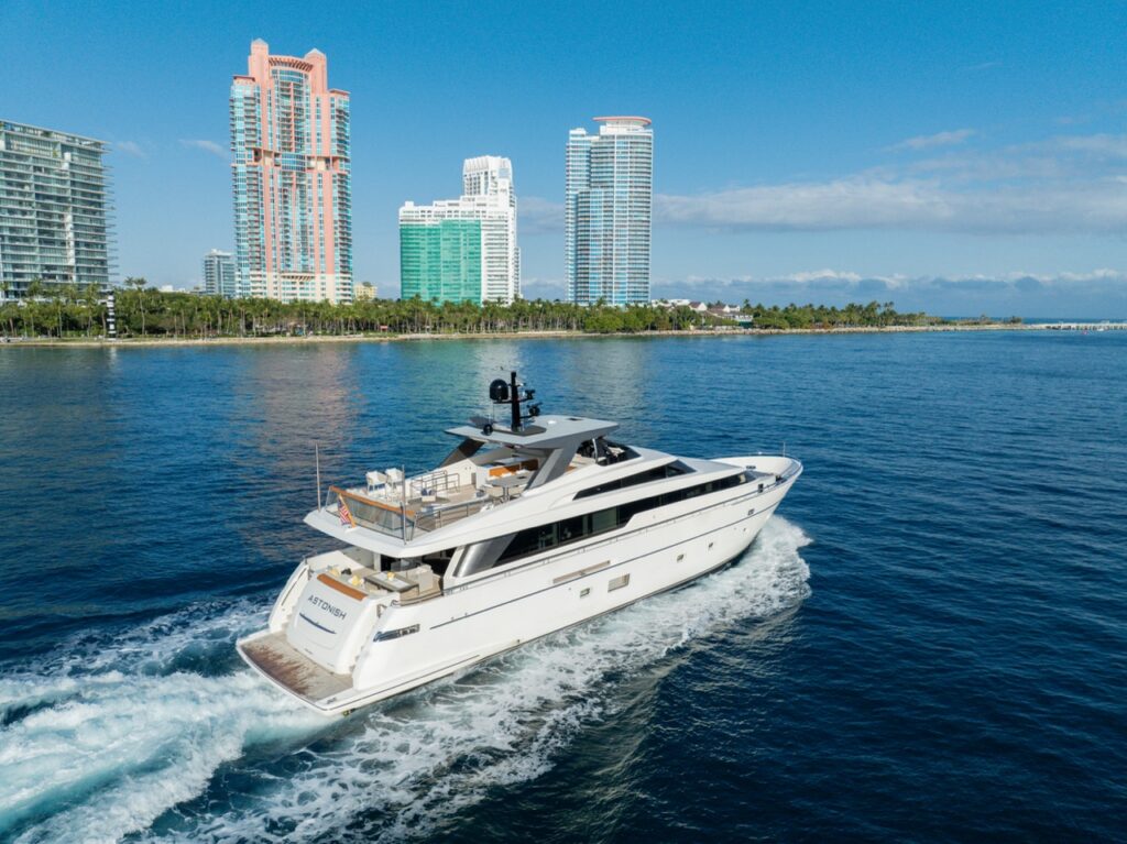 Miami to Bahamas Yacht Charter & Boat Rentals 278 San Lorenzo 100 ft Astonish – Bimini Charters