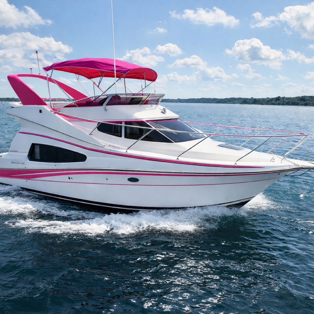 Silverton 42 ft “Pink Gun”